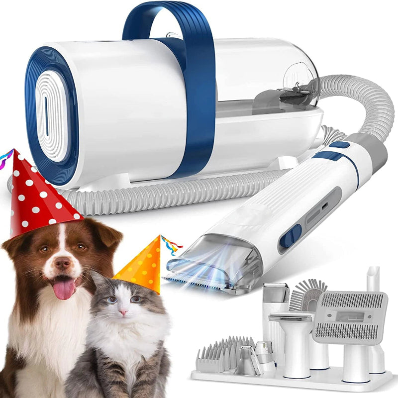 Manufacturer Wholesale Low Noise Dog Cat Mascotas Pet Hair Remover Pet Grooming Kit Vacuum Cleaner