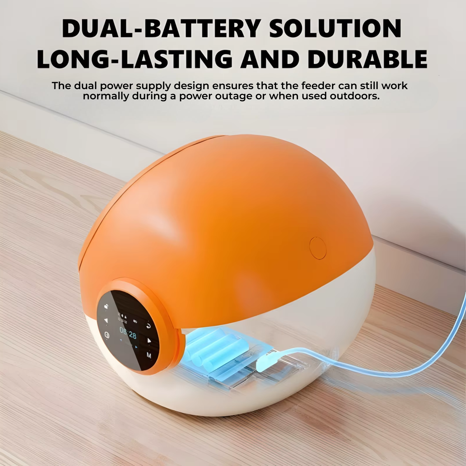 Auto Feeder with Voice & Sensor Tech