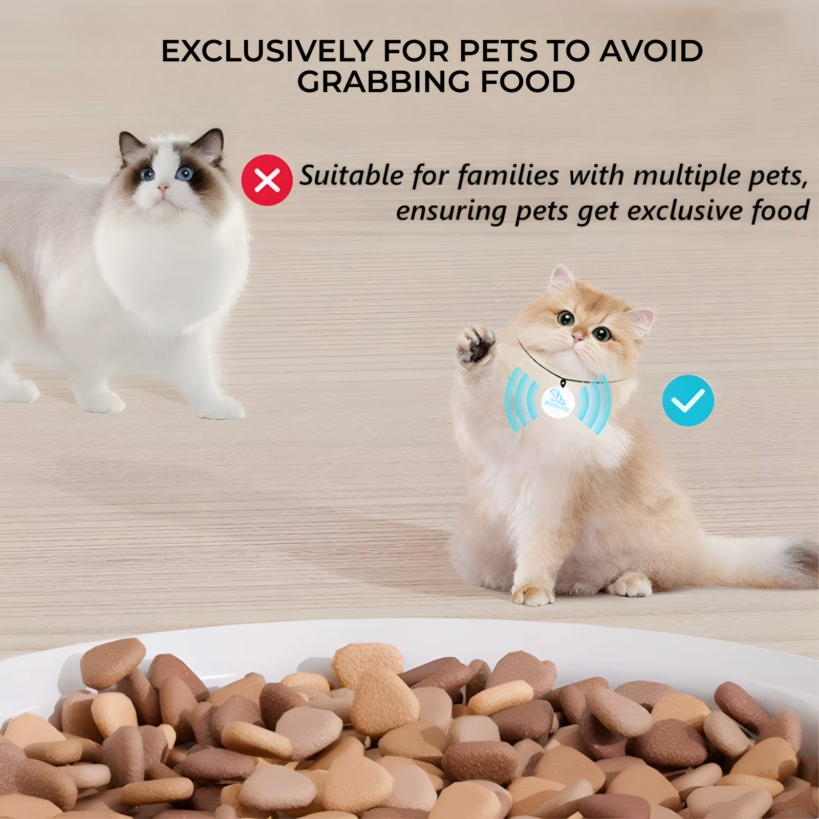 Auto Feeder with Voice & Sensor Tech