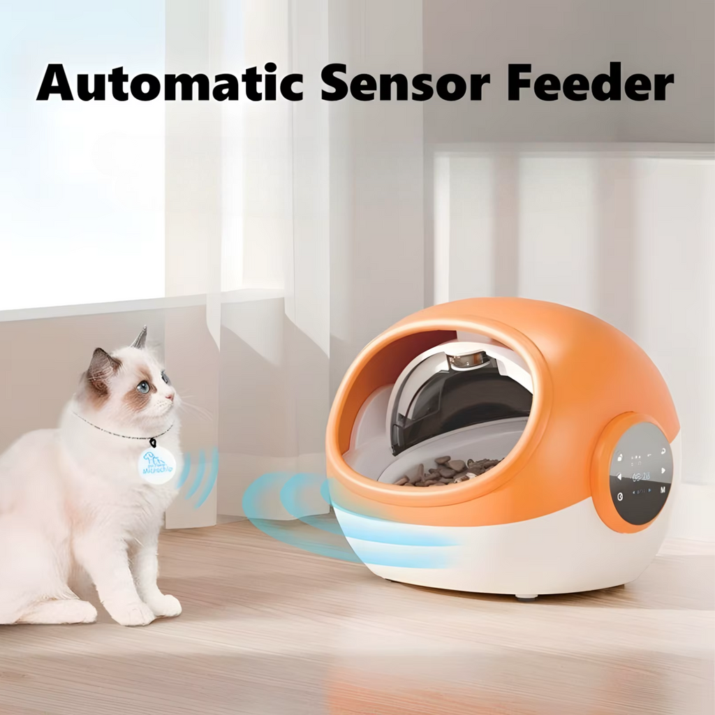 Auto Feeder with Voice & Sensor Tech