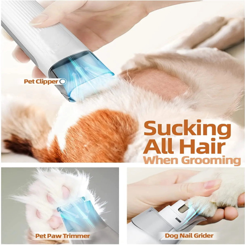 Quiet Pet Grooming & Hair Remover Kit
