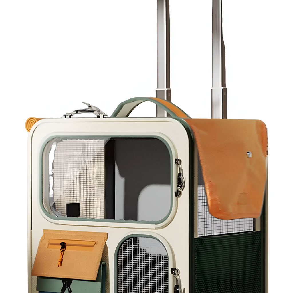 Portable Cat Trolley & Carrier Bag